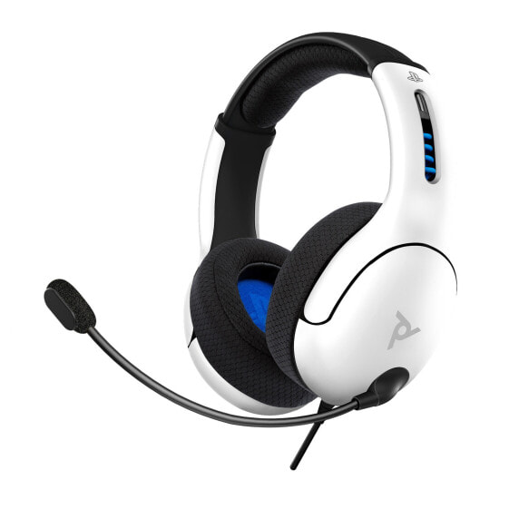 PDP LVL50 - Headset - Head-band - Gaming - White - Binaural - Volume + - Volume -