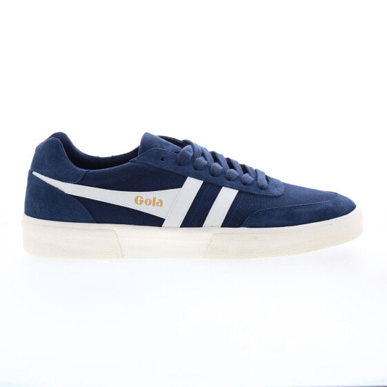 Gola Match Point CMB256 Mens Blue Suede Lace Up Lifestyle Sneakers Shoes 13