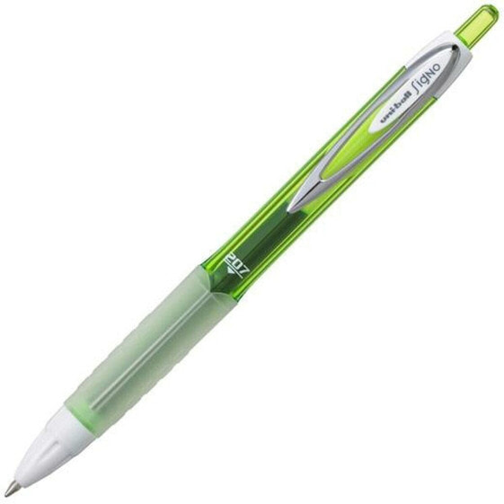 Ручка с жидкими чернилами Uni-Ball Signo Зеленый 0,4 mm (12 Предметы)