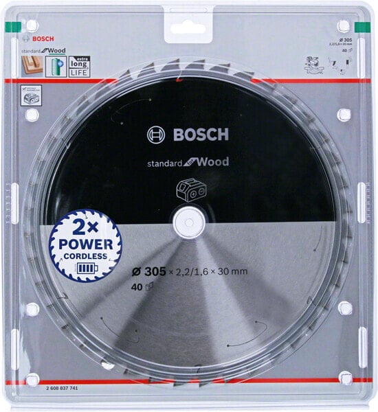 Пильный диск Bosch Standard Wood 305x30x40z