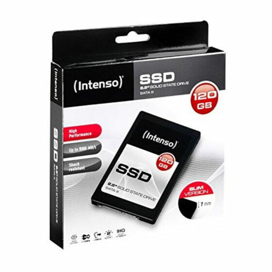 Жесткий диск INTENSO 3813430 2.5" SSD 120 GB 7 mm 120 GB SSD SSD