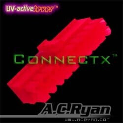 A.C.Ryan Connectx™ ATX20pin Female - UVRed 100x - Red