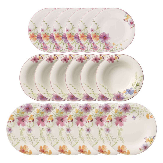 Teller-Set Mariefleur Basic 18-teilig