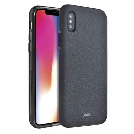 UNIQ Lithos iPhone XS Max Charcoal phone case