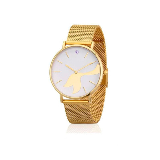 DISNEY The Little Mermaid Stainless Steel & Gold Plated Watch