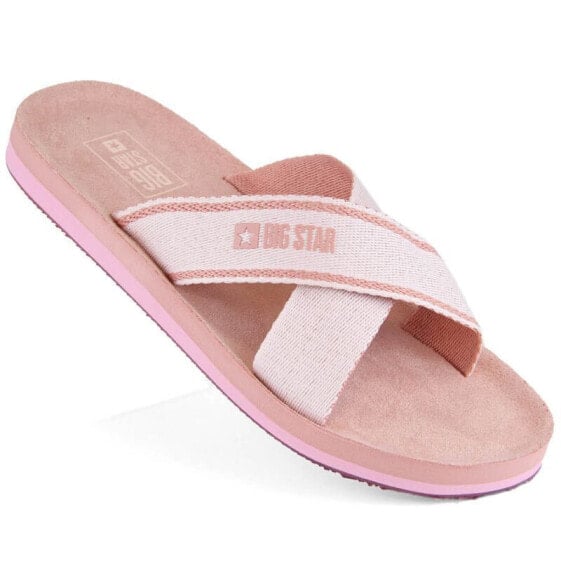 Big Star W INT1988A pink flip-flops