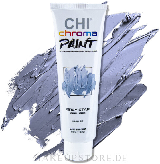 Semi-permanente Haarfarbe - CHI Chroma Paint Bold Semi-Permanent Hair Color Grey Star