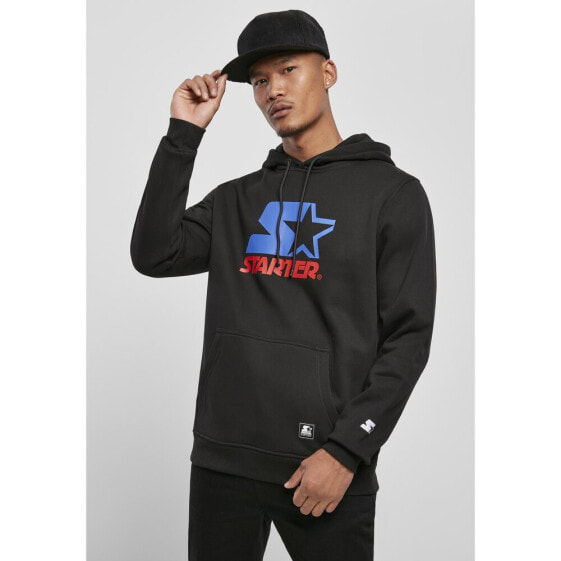 URBAN CLASSICS Sweatshirt Starter Two Color Logo