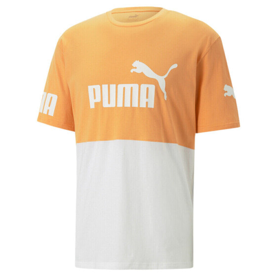 Футболка PUMA Power Colorblock Crew Neck Т