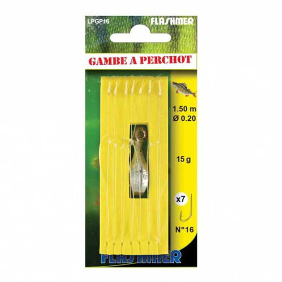 FLASHMER Gambe A Perchots Tied Hook
