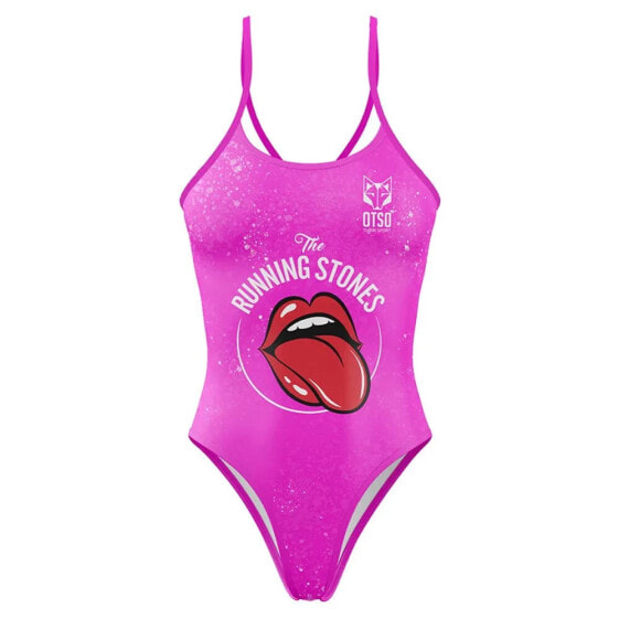 OTSO Running Stones Pink Swimsuit