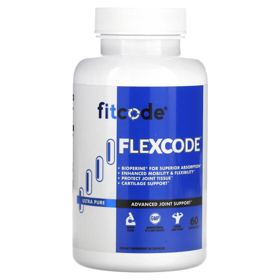 Витамины для мышц и суставов FITCODE FlexCode, 60 капсул