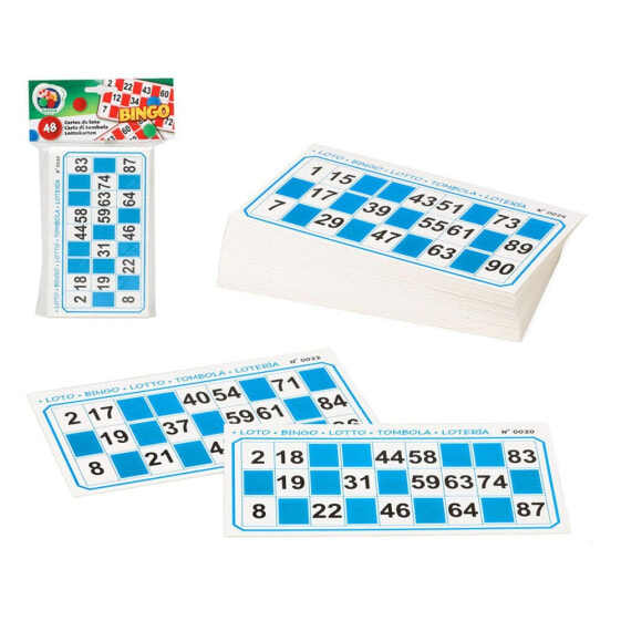ATOSA Bingo 16x11 cm 4 Assorted Interactive Board Game