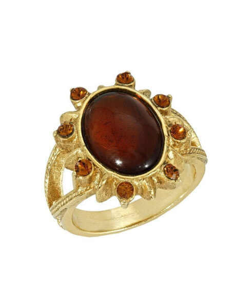 Topaz Oval Ring