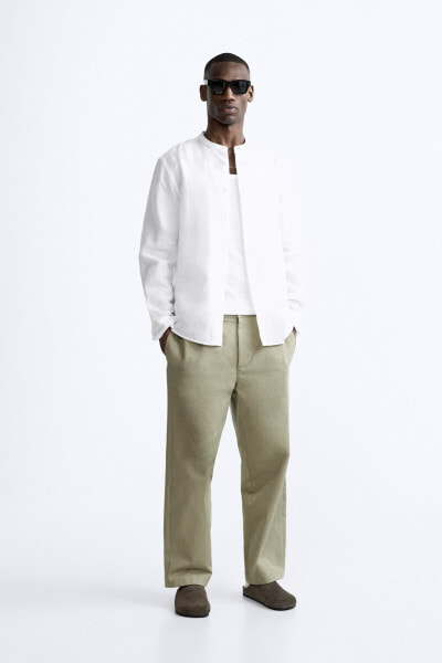 Cotton - linen shirt