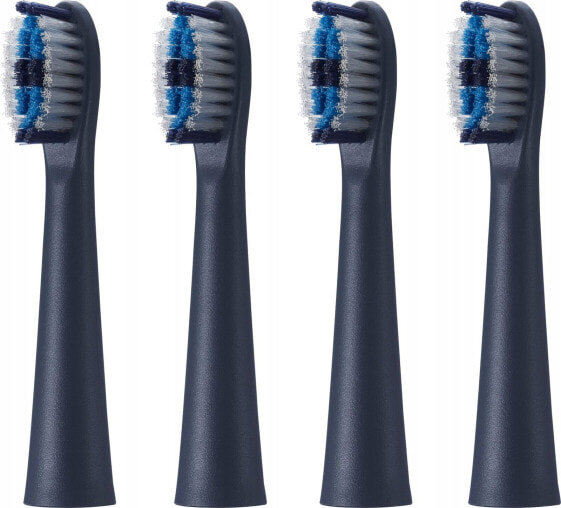 Końcówka Panasonic Panasonic | Replacement Electric Toothbrush Heads | ER-6CT01A303 Multishape | Heads | For adults | Number of brush heads included 4 | Number of teeth brushing modes Does not apply | Black