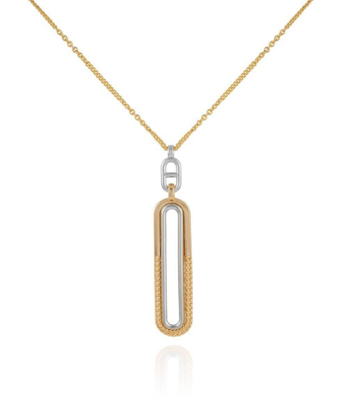 Vince Camuto gold-Tone and Silver-Tone Pendant Necklace