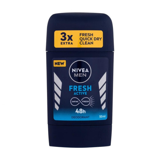 Nivea Men Fresh Active 48h 50 ml deodorant Deostick für Herren