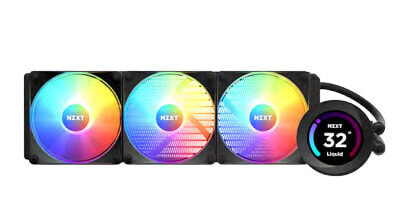 NZXT Kraken Elite 360 RGB - All-in-one liquid cooler - 12 cm - 78.86 cfm - Black