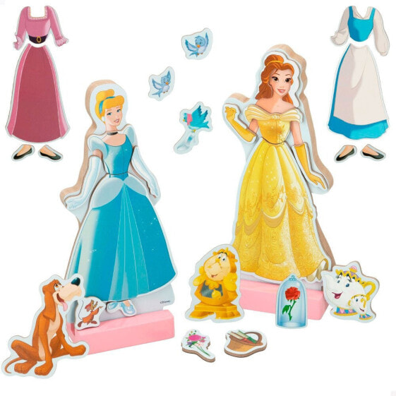 WOOMAX Disney Princess Magnetic Puzzle 45 Pieces