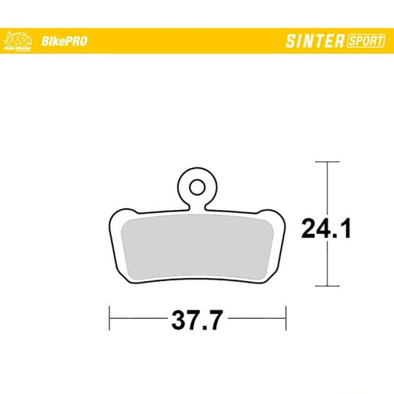 MOTO-MASTER 730855 sintered disc brake pads