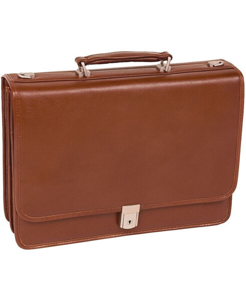 Lexington Flapover Double Compartment Briefcase