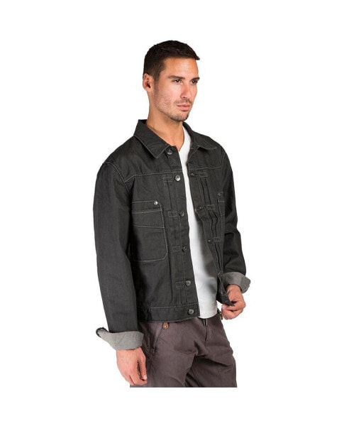 Куртка мужская джинсовая Level 7 Premium Denim Coated