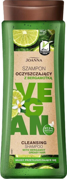 Joanna Vegan szampon oczyszczający bergamotka