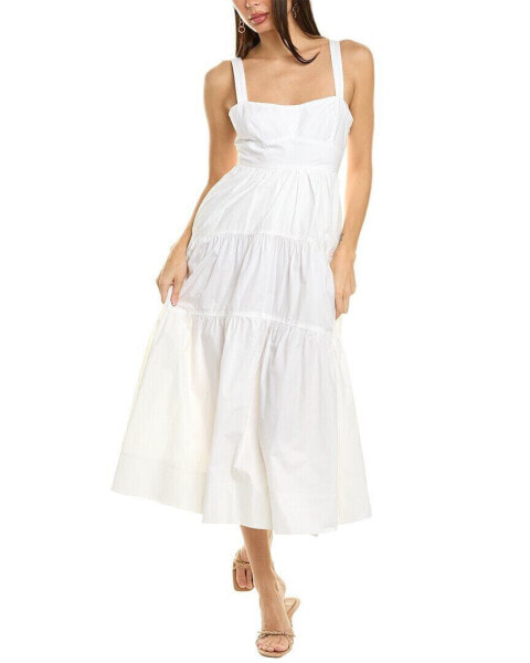 A.L.C. Lily Maxi Dress Women's White 8