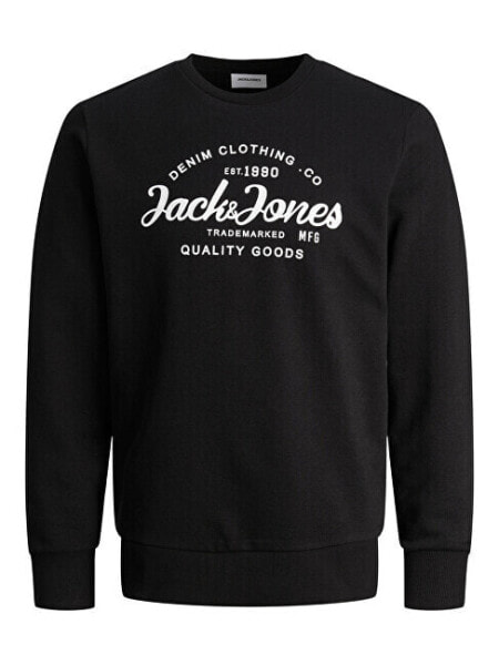 Спортивный свитшот Jack & Jones JJFOREST Standard Fit 12248002 Черный