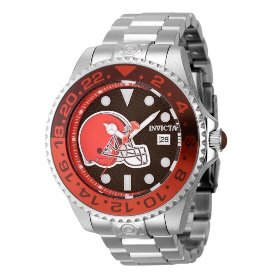 Invicta NFL Cleveland Browns Automatic Men's Watch - 47mm. Steel (45037)