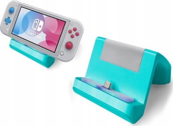 MARIGames stacja ładująca 2w1 do Nintendo Switch Lite szara (SB5213)