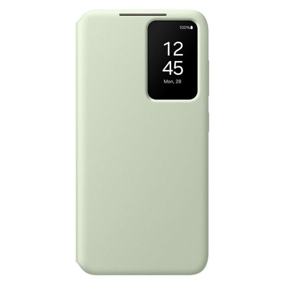 Чехол для Samsung Galaxy S24+ Smart View Wallet оранжевый