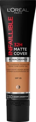 Foundation Infaillible 32H Matte Cover 230 Miel Eclat/Radiant Honey, 30 ml