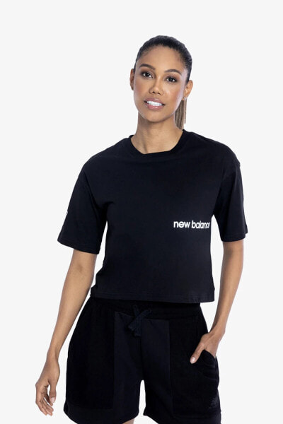 Lifestyle Kadın Siyah T-Shirt WNT1340-BKW