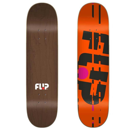 FLIP Team Glitch Orange 8.0´´x31.50´´ Skateboard Deck