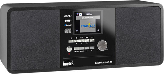 CD-проигрыватель TELESTAR DABMAN i200 CD - Digital - DAB+,FM,UKW Player - 20 Вт - 7.62 см (3")