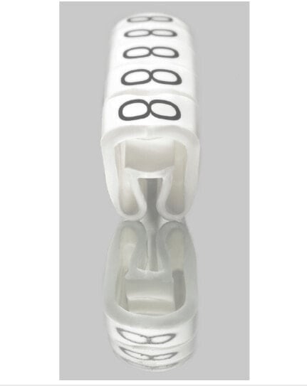 Weidmüller CLI C 2-4 WS/SW 9 MP - 1 cm - White - PVC - 7 mm - 8 mm - 8 mm