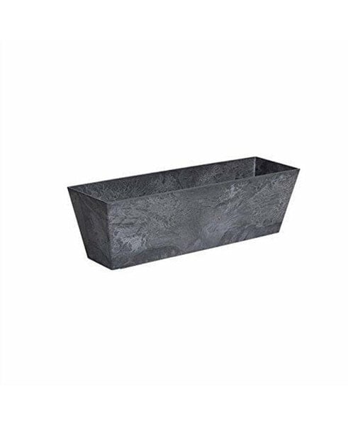 ArtStone Ella Flower Box, Black - 21.5 Inch