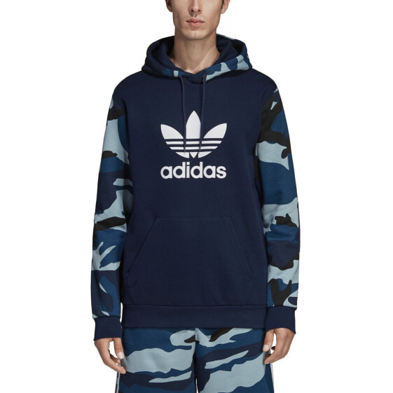 Adidas Originals Camouflage Mens Hoodie Collegiate Navy dv2064