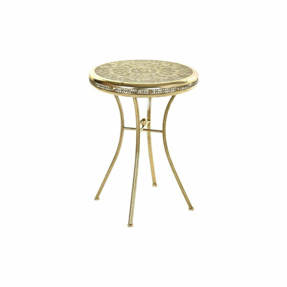 Журнальный столик DKD Home Decor Столик Arabian Metals Золотой (42 x 42 x 57 см)