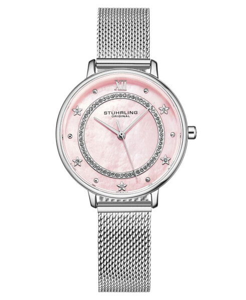 Наручные часы Pierre Laurent Women's Swiss 24mm Stainless Steel & Gold-Plated Stainless Steel Strap Watch