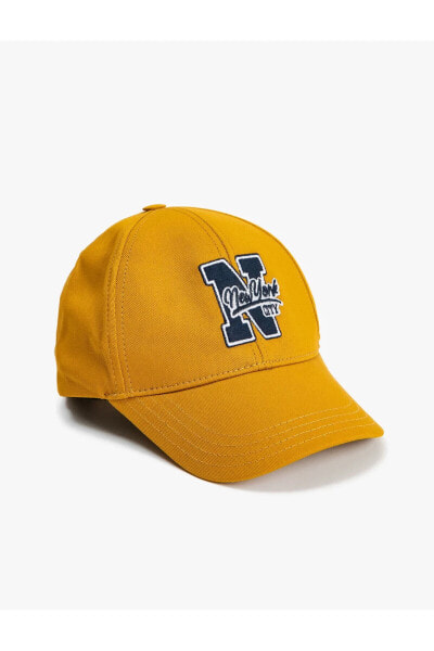 Kep Şapka Kolej Işlemeli Pamuklu