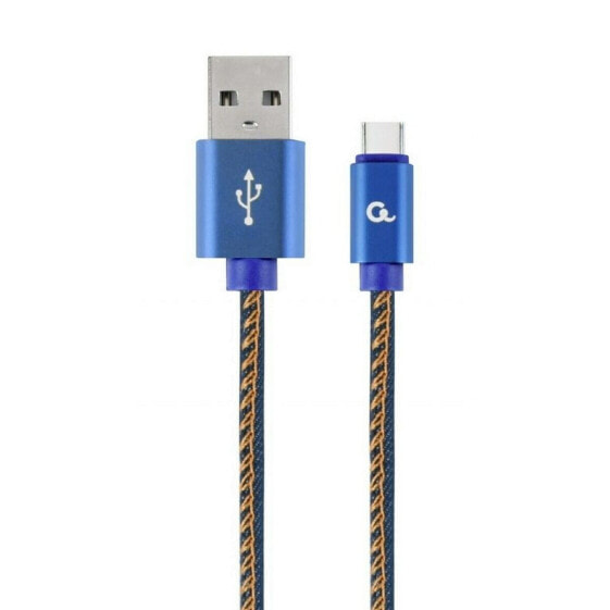 Кабель USB A — USB C GEMBIRD CC-USB2J-AMCM-1M-BL Синий 1 m