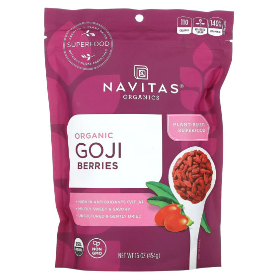 Organic Goji Berries, 16 oz (454 g)