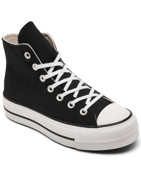 Women's Chuck Taylor All Star Lift Platform High Top Casual Sneakers from Finish Line