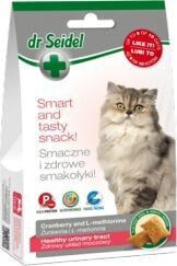 Лакомство для кошек Dr Seidel Смаколики для здорового мочевыводящего канала 50 г