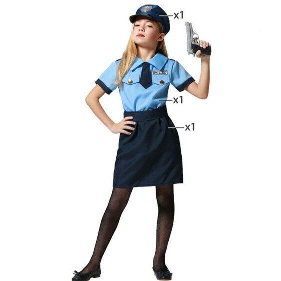 Детский костюм Полицейский-девушка