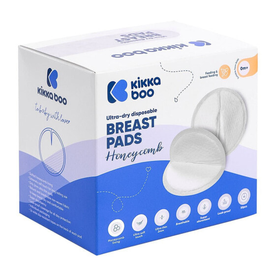 KIKKABOO Honeycomomb 25 Units Disposable Breast Pads