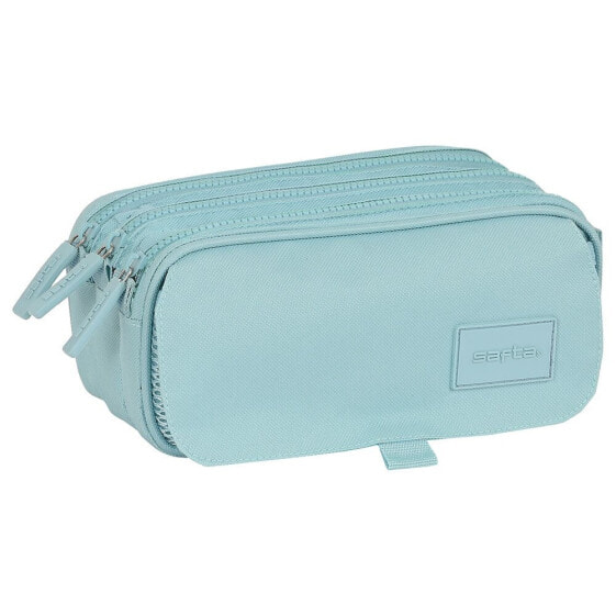 SAFTA Basic Big Triple Pencil Case